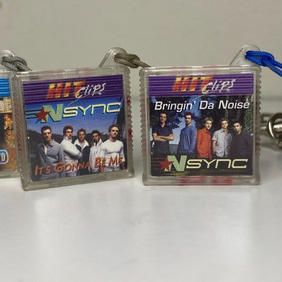 Hit Clips Lot 4x NSYNC It's Gonna Be Me, Bringing' Da Noise, Girlfriend, Celeb - Picture 3 of 4